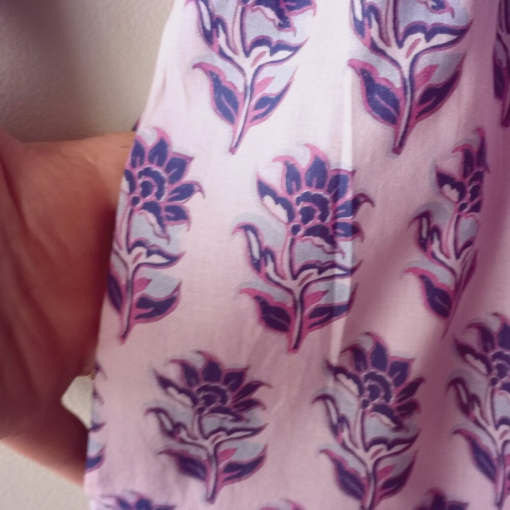 'Celina Moon' XL Maxi Dress Pinks/Purple/Blue NWOT - Picture 11 of 15